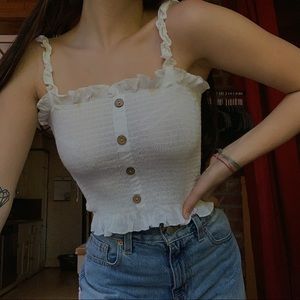 Perfect Condition Summer Ruffle Top